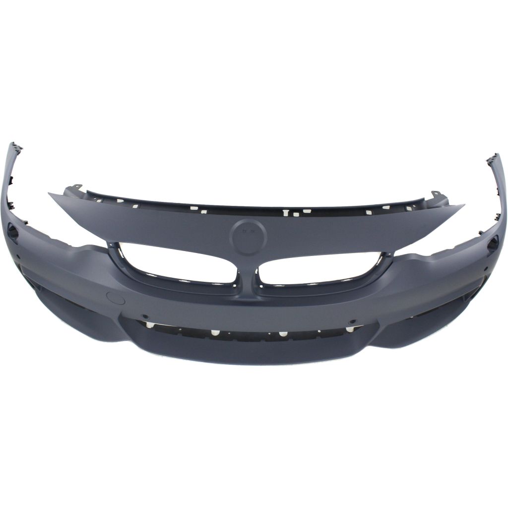 BMW BMW 4 (4DOORS) FRONT B COVER PRIMED (W/M SPORT) W/ WASHER W/ PK SENSOR W/PK ASSIST W/CAMERA OEM#51118061935 2015-2020 PL#BM1000345