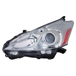 TOYOTA PRIUS V HEAD LAMP LEFT (Driver Side) (HALOGEN) **CAPA** OEM#8117047300 2012-2014 PL#TO2518137C