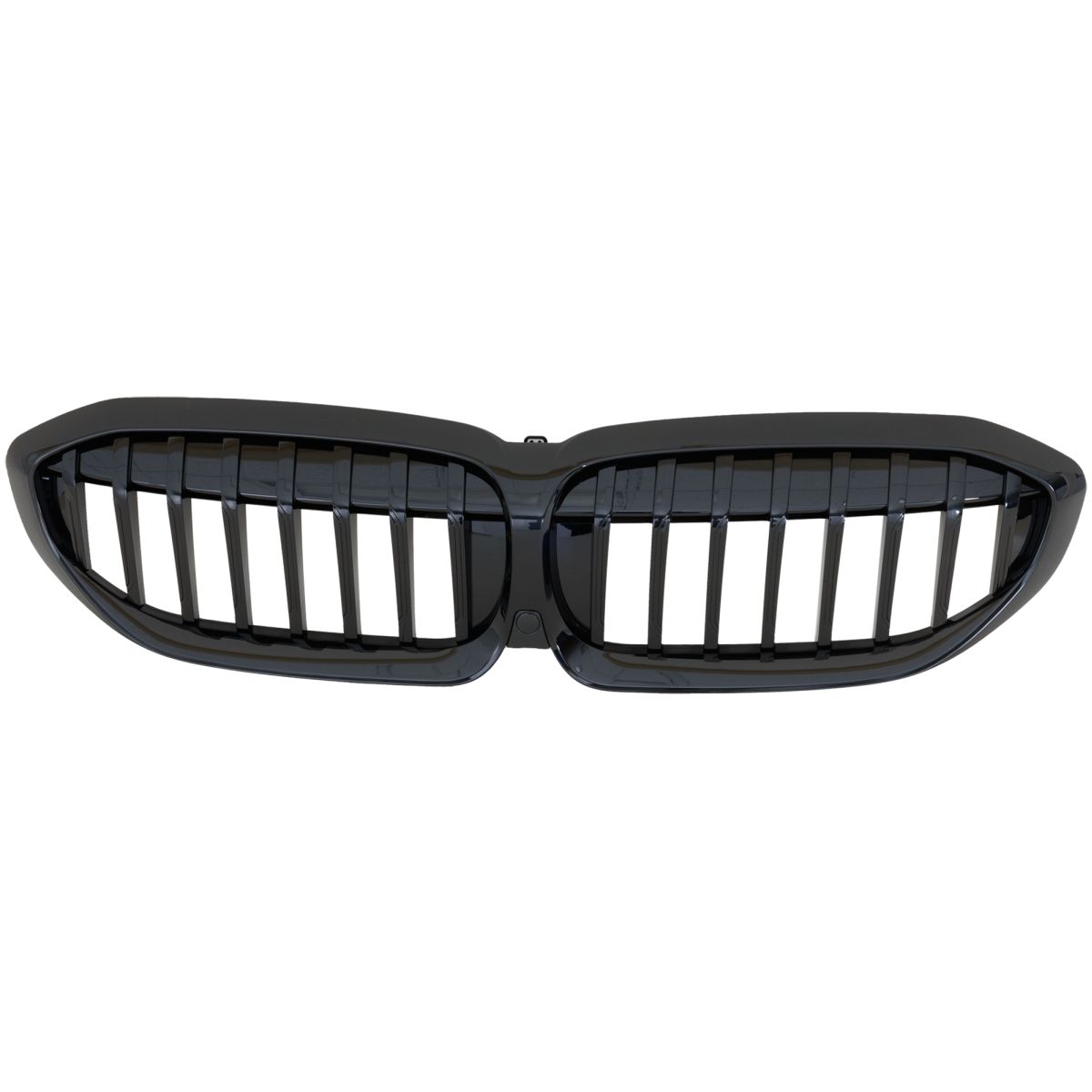 BMW BMW 3 SEDAN (330i/330e/M340i) GRILLE ASSY CHROME/BLACK (330i SPORT LINE W/SHADOW LINE W/SURROUND VIEW) OEM#51138072086 2019-2022 PL#BM1200311