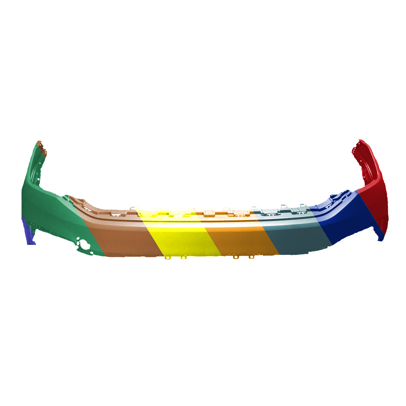 VOLKSWAGEN TIGUAN FRONT BUMPER COVER UPPER PRIMED (WO/CAMERA) **CAPA** OEM#5NN807217AKGRU 2022-2024 PL#VW1014105C