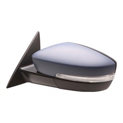 VOLKSWAGEN BEETLE DOOR MIRROR LEFT (Driver Side) PWR/HTD/SIGNAL (PTD CVR)(FLAT) OEM#5C1857507N9B9-PFM 2012-2016 PL#VW1320147