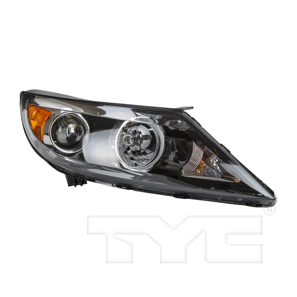 KIA SPORTAGE HEAD LAMP ASSEMBLY RIGHT (Passenger Side) (HALOGEN)(WO/LED) **CAPA** OEM#921023W050 2011-2012 PL#KI2503148C