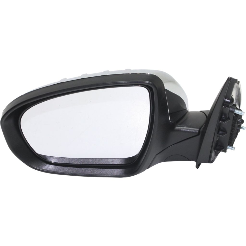 KIA OPTIMA DOOR MIRROR LEFT (Driver Side) POWER/HTD/P-FOLD (W/SIGNAL)CHR OEM#876104C040 2013 PL#KI1320169
