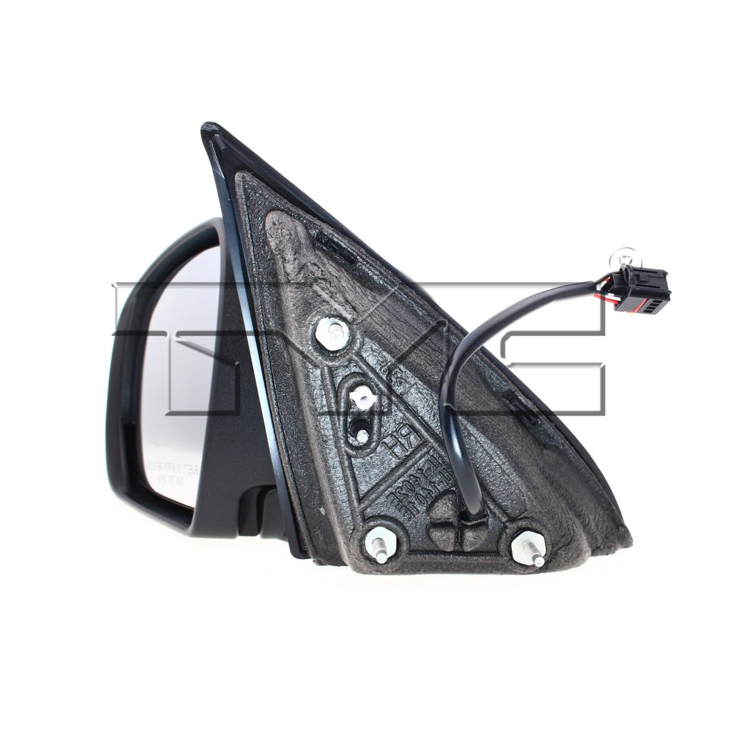 JEEP CHEROKEE DOOR MIRROR LEFT (Driver Side) POWER/HEATED (WO/SIGNAL)(WO/MEMORY)(WO/BLIND DETECT)(TXT) OEM#68164061AD-PFM 2014-2018 PL#CH1320373