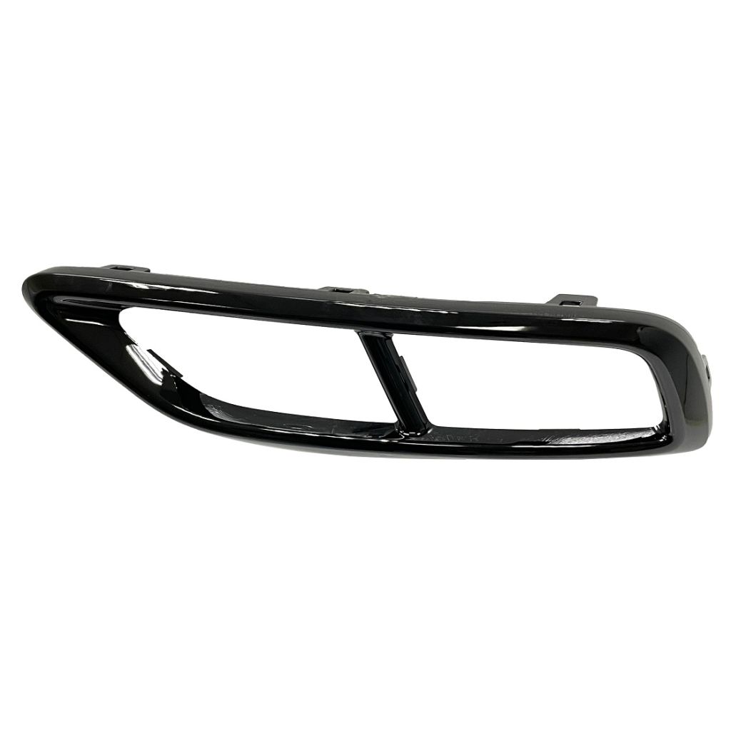 VOLKSWAGEN TIGUAN REAR BUMPER EXHAUST TAILPEPE TRIM RIGHT (Passenger Side) GLOSS-BLACK (R-LINE) OEM#5NN807834D041 2022-2024 PL#VW1147118