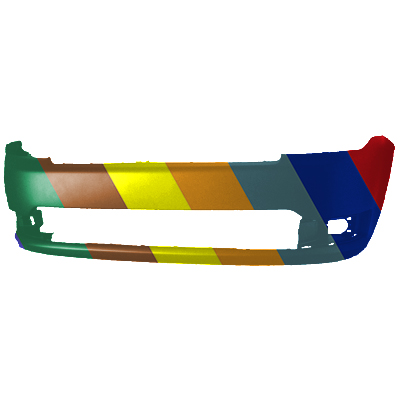 FORD TRUCKS & VANS FLEX FRONT BUMPER COVER (WO/PARK ASSIST) OEM#DA8Z17D957APTM 2013-2019 PL#FO1000685