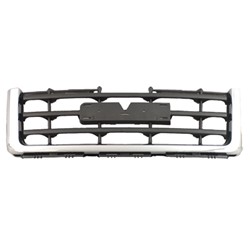 GM TRUCKS & VANS SIERRA/PU 1500 HYBRID (GMC) GRILLE ASSEMBLY CHR/BLK(CHR FRAME/ 3 BLACK BAR) OEM#22761792 2009-2012 PL#GM1200573