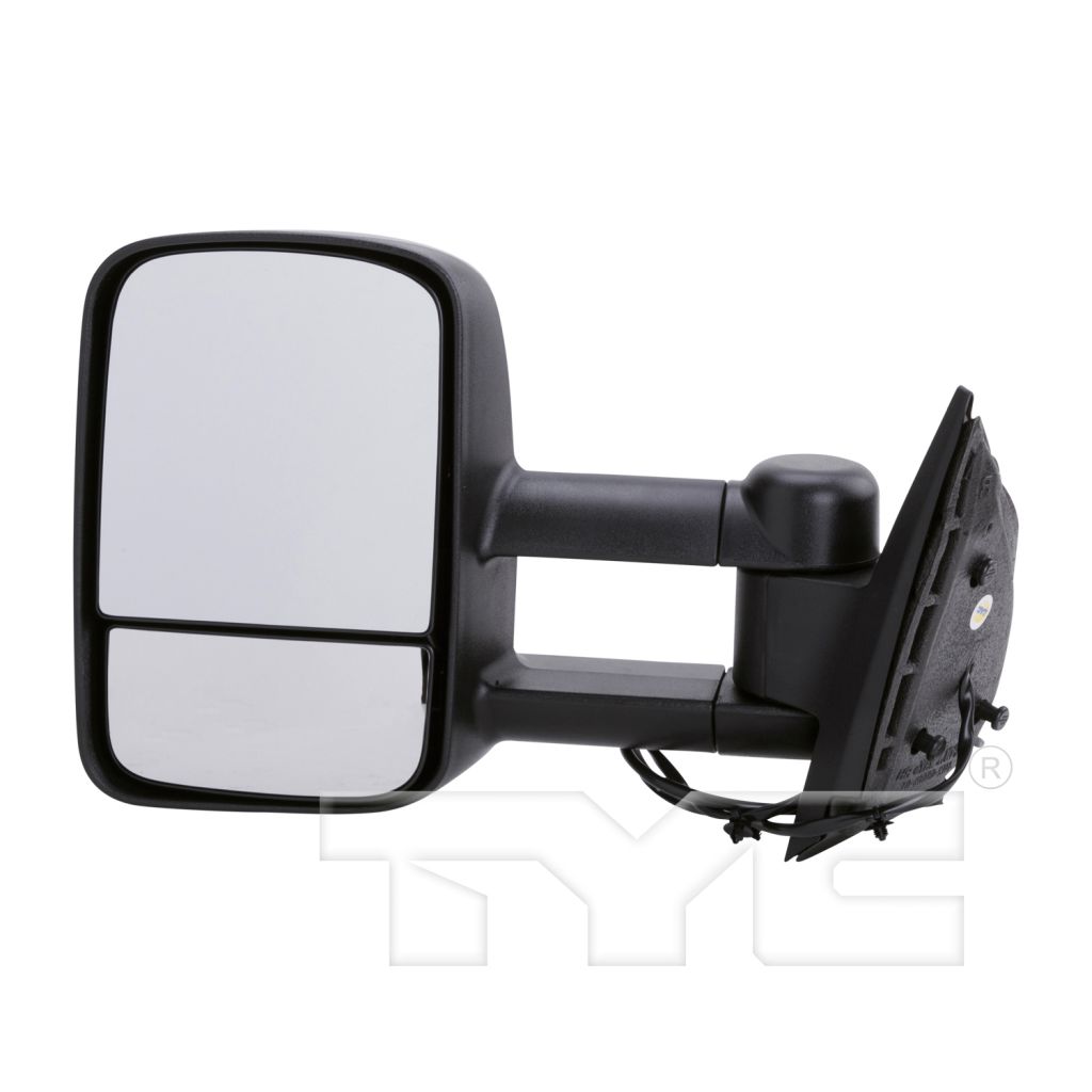 GM TRUCKS & VANS SILVERADO/PU 2500/3500 (CHEVY) DOOR MIRROR LEFT (Driver Side) PWR/HTD (W/TOW)(DUAL ARM)(no signal in glass) OEM#20862098-PFM 2011-2014 PL#GM1320407