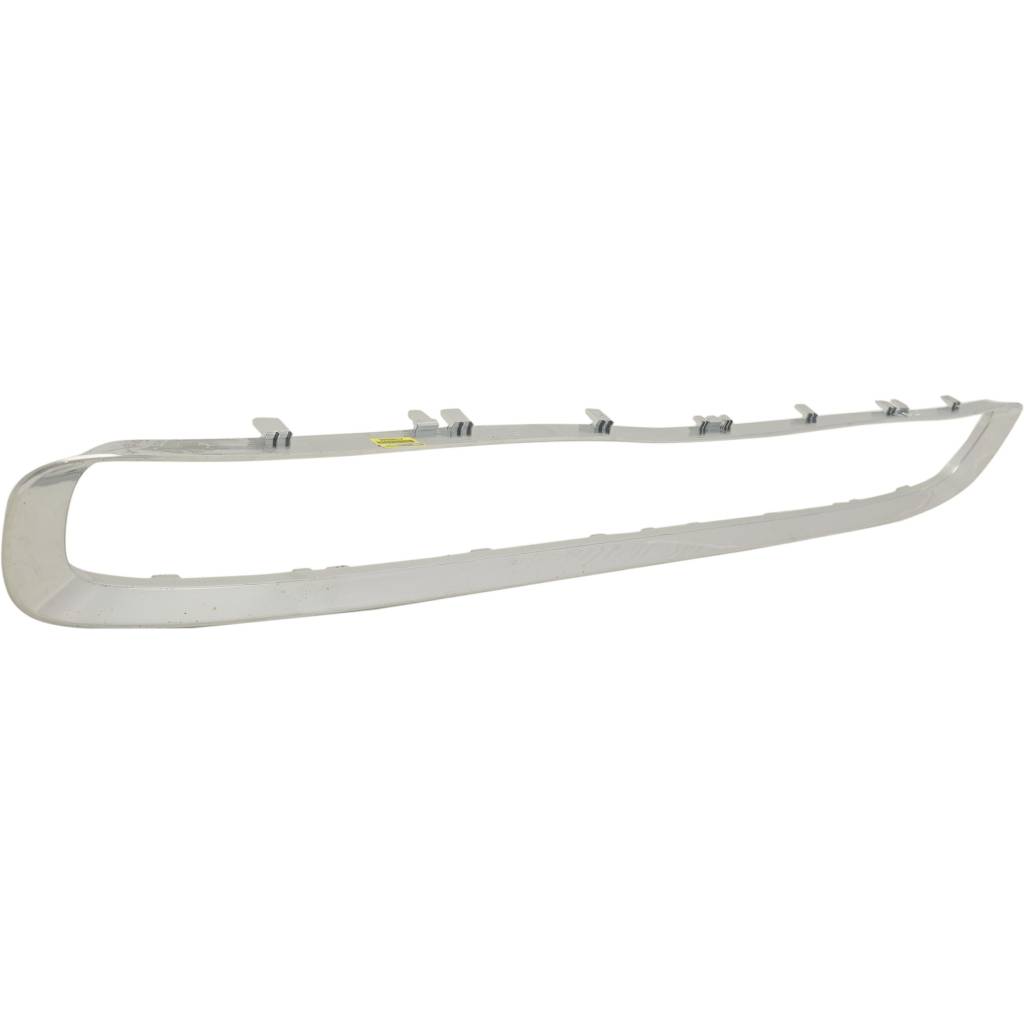 MINI COOPER CONV FRONT BUMPER MOLDING CHROME (BASE WO/JCW PKG)**CAPA** OEM#51117355238 2016-2021 PL#MC1044103C