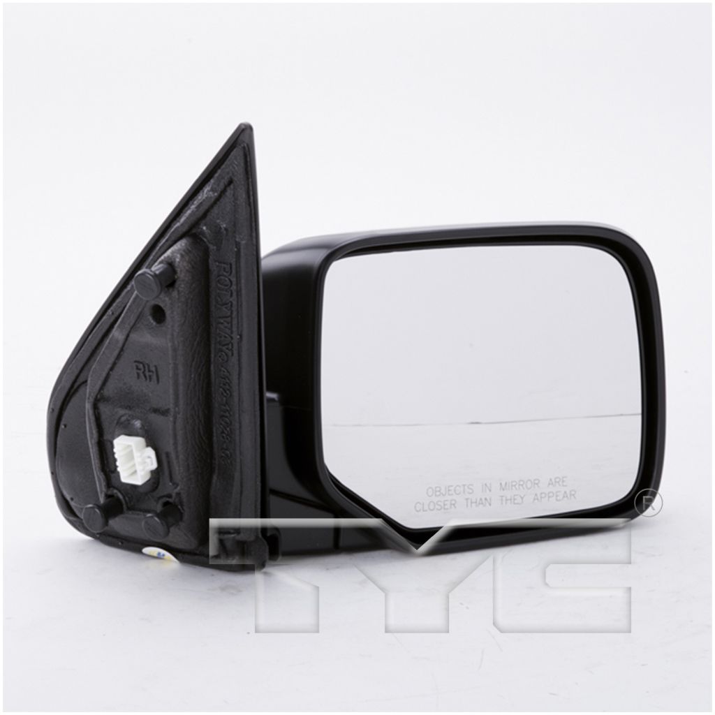 HONDA PILOT DOOR MIRROR RIGHT (Passenger Side) POWER/HEATED (WO/Signal Lamp) OEM#76208SZAA11ZA 2009-2015 PL#HO1321248