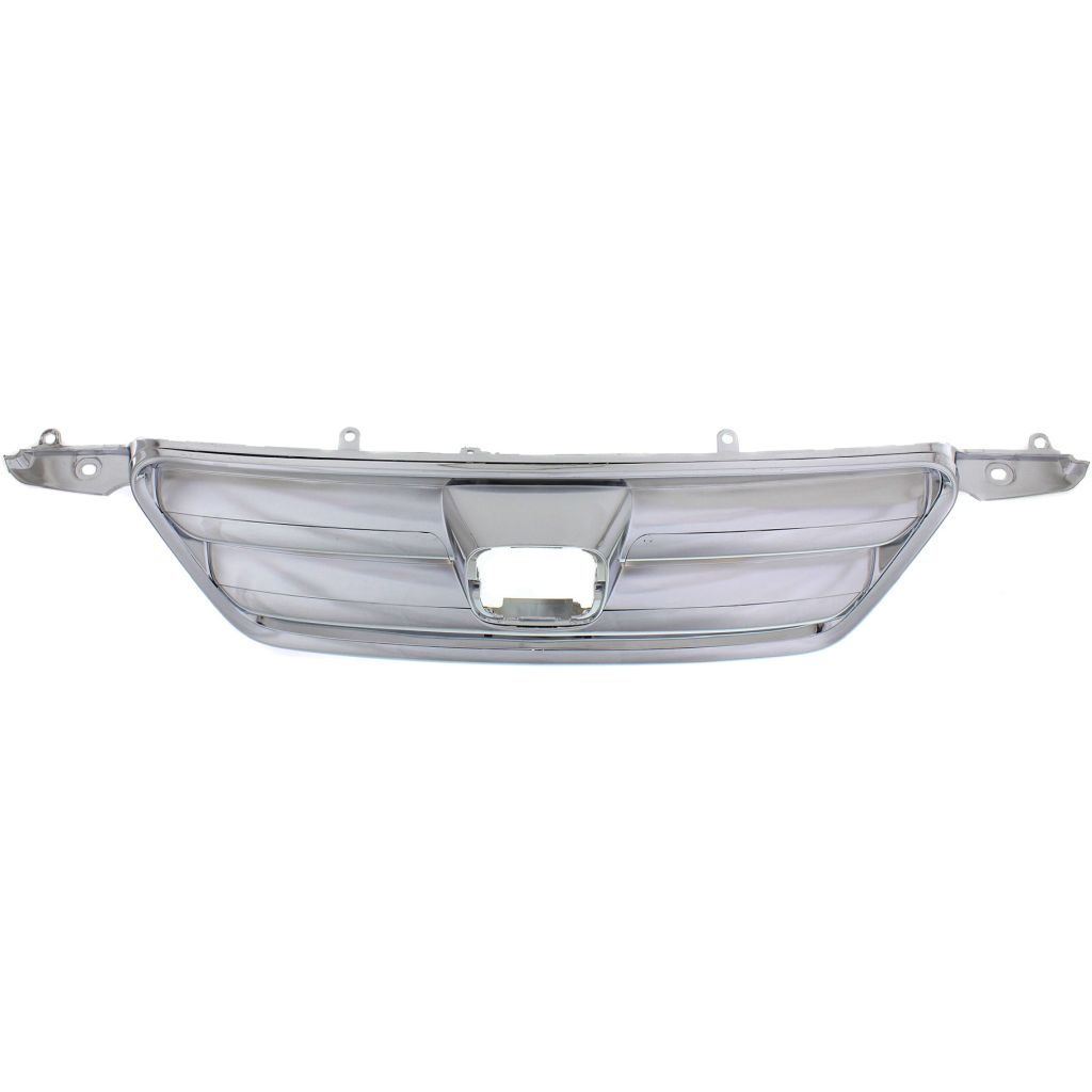 HONDA CRV GRILLE ASSY CHROME/DK-GRAY (GRILLE INNER+OUTER+ALL MLDG) OEM#71122S9AA01-PFM 2005-2006 PL#HO1200194