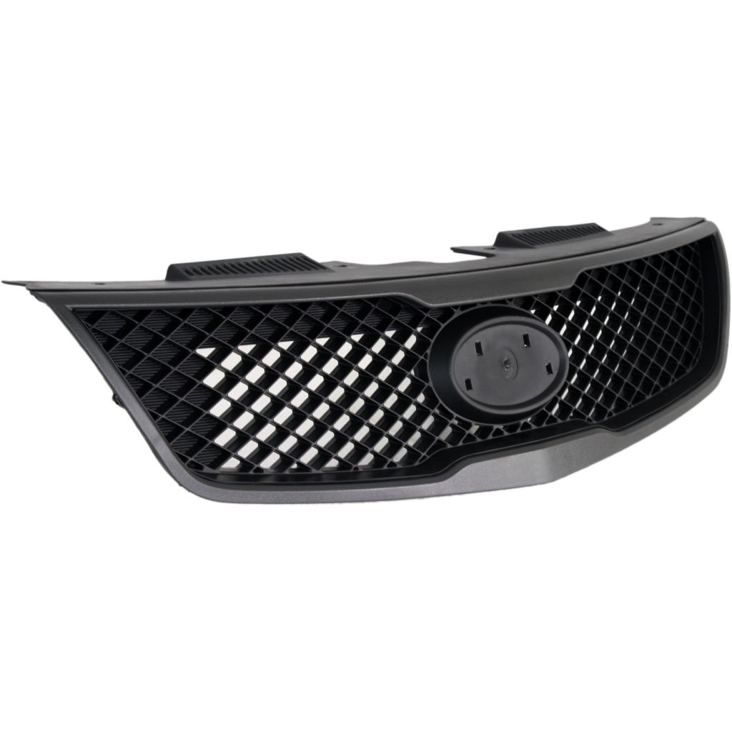 KIA FORTE SEDAN GRILLE ASSY BLACK (W/BLACK MLDG) OEM#863501M000 2010 PL#KI1200138
