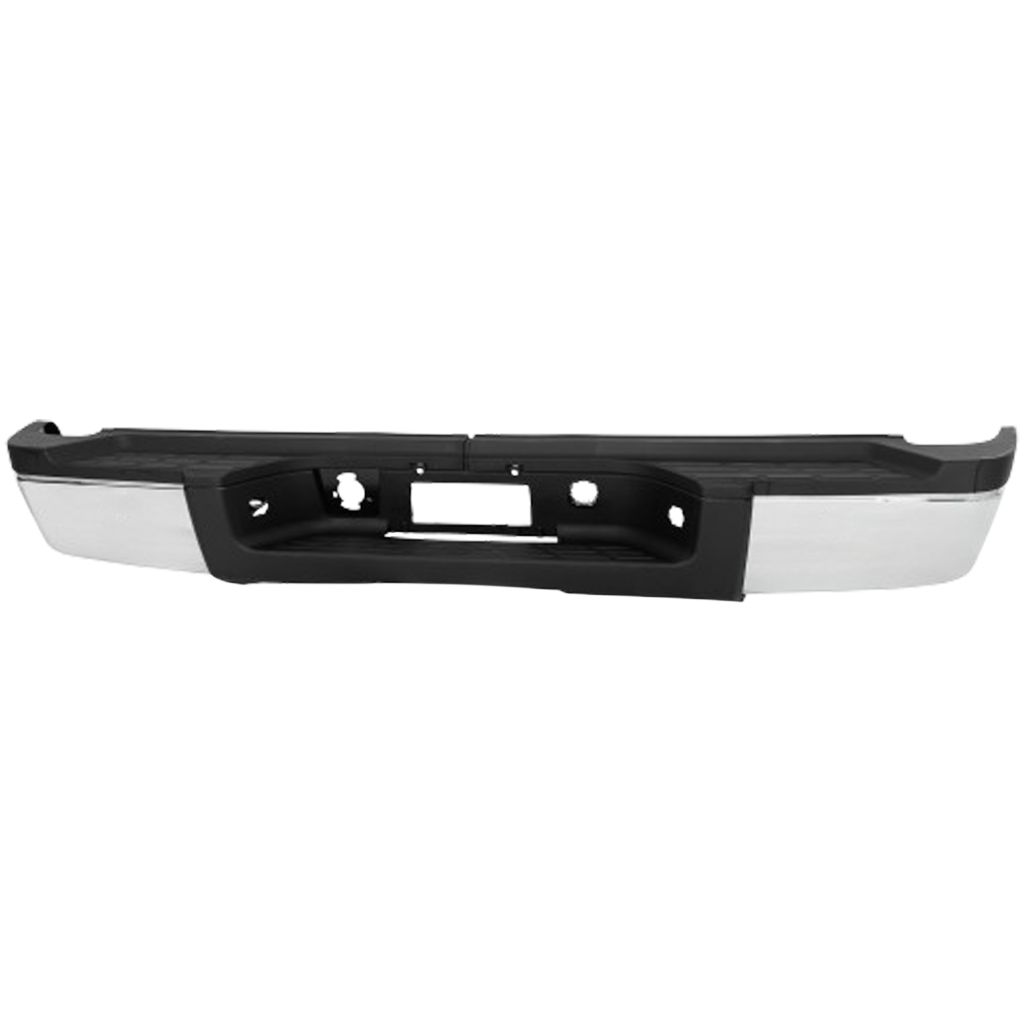 GM TRUCKS & VANS SILVERADO/PU 2500/3500 (CHEVY) STEP BUMPER ASSEMBLY CHROME (DUAL REAR WHEEL) (WO/SENSOR) OEM#22792255 2011-2014 PL#GM1103166