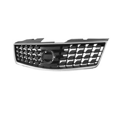 NISSAN(DATSUN) SENTRA GRILLE CHR/GRAY 2.0L (EXC SR) OEM#62070ET000 2007-2009 PL#NI1200222
