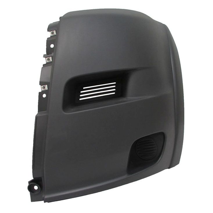 DODGE TRUCKS & VANS PROMASTER 1500/2500/3500 FRONT BUMPER COVER LEFT (Driver Side) TXT-GRAY (WO/FOG)(WO/SENSOR) **CAPA** OEM#1ZT92LAHAA 2014-2018 PL#CH1016106C