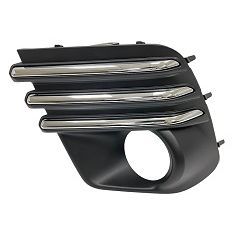 SUBARU FORESTER FOG LAMP COVER LEFT (Driver Side) BLACK W/CHROME MLDGS (W/FOG)(PREMIER/TOURING) OEM#57731SJ570 2022-2024 PL#SU1038132