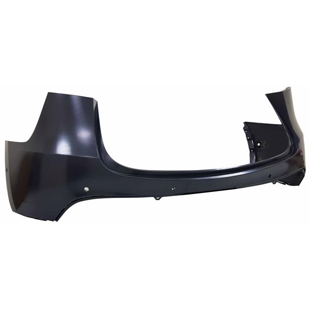 TESLA MODEL Y REAR BUMPER COVER UPPER PRIMED (W/6 SENSOR HOLE) **CAPA** OEM#1493735S0A 2020-2024 PL#TA1114100C