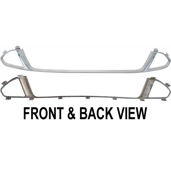 FORD FUSION FRONT BUMPER GRILLE MLDG CHROME (SPORT MDL) OEM#AE5Z17K945AA 2010 PL#FO1036130