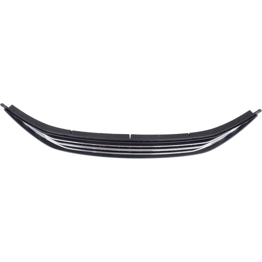 HYUNDAI ELANTRA SEDAN FRONT BUMPER GRILLE BLACK W/3 CHROME BAR OEM#865603X710 2014-2016 PL#HY1036122