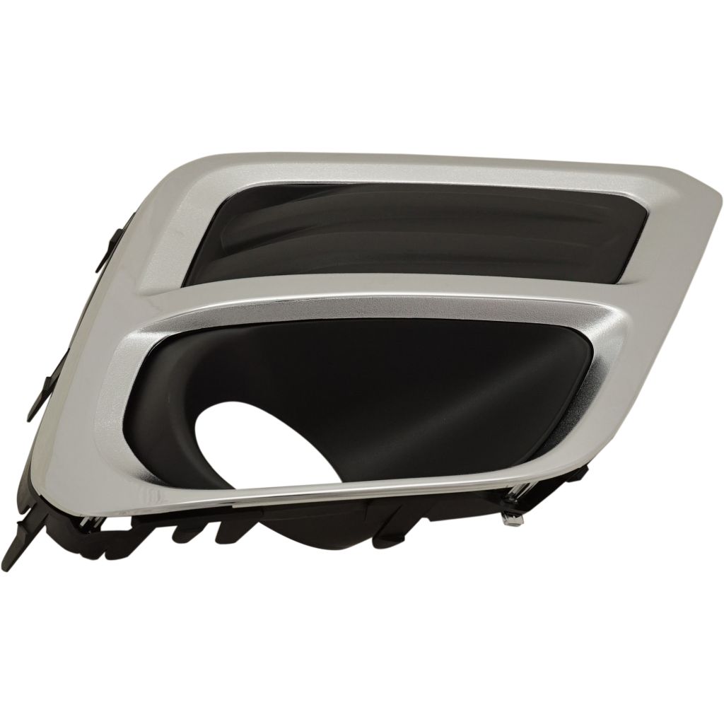 SUBARU FORESTER FOG LAMP COVER RIGHT (Passenger Side) BLACK W/CHROME MLDG (W/HALOGEN FOG)(LTD) OEM#57731SJ060 2019-2021 PL#SU1039122