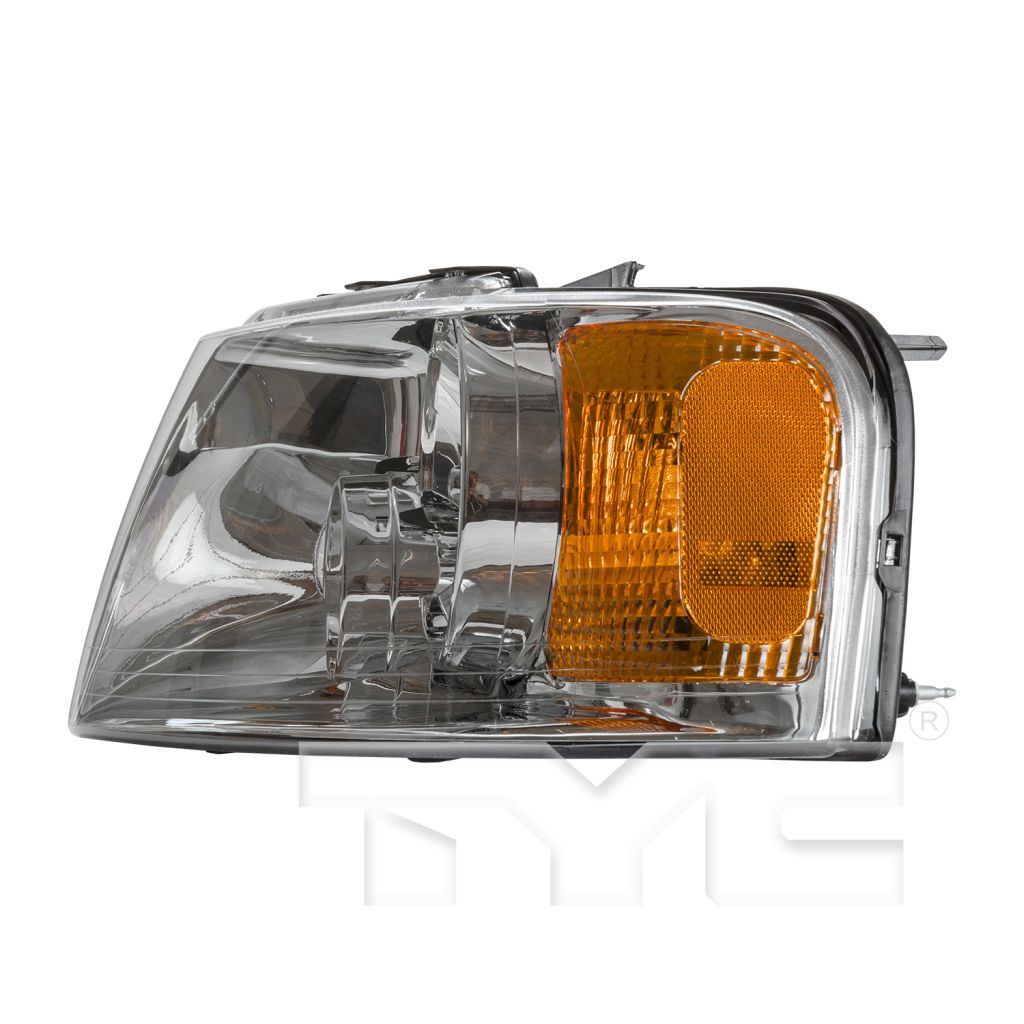 FORD TRUCKS & VANS EXPEDITION HEAD LAMP ASSY LEFT (Driver Side) (CHROME) OEM#6L1Z13008BA 2003-2006 PL#FO2502181