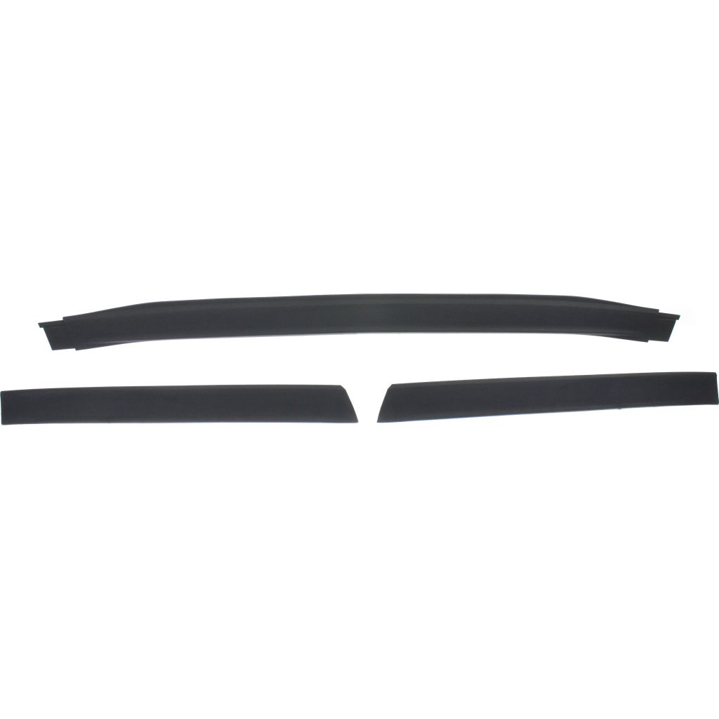 CHEVROLET MALIBU / MALIBU LIMITED FRONT BUMPER AIR DEFLECTOR BLACK (3pc) OEM#22842404 2013-2016 PL#GM1092236