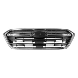 SUBARU OUTBACK GRILLE ASSY PTD-SILVER (WO/50th Edition)(W/CHROME TRIM)**CAPA** OEM#91121AL17B 2018-2019 PL#SU1200172C