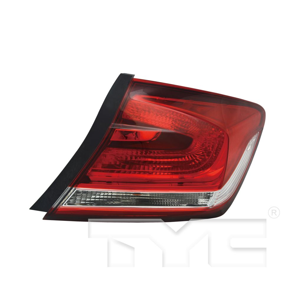 HONDA CIVIC SEDAN TAIL LAMP ASSEMBLY RIGHT (Passenger Side)**CAPA** OEM#33500TR0A51 2013-2015 PL#HO2805102C