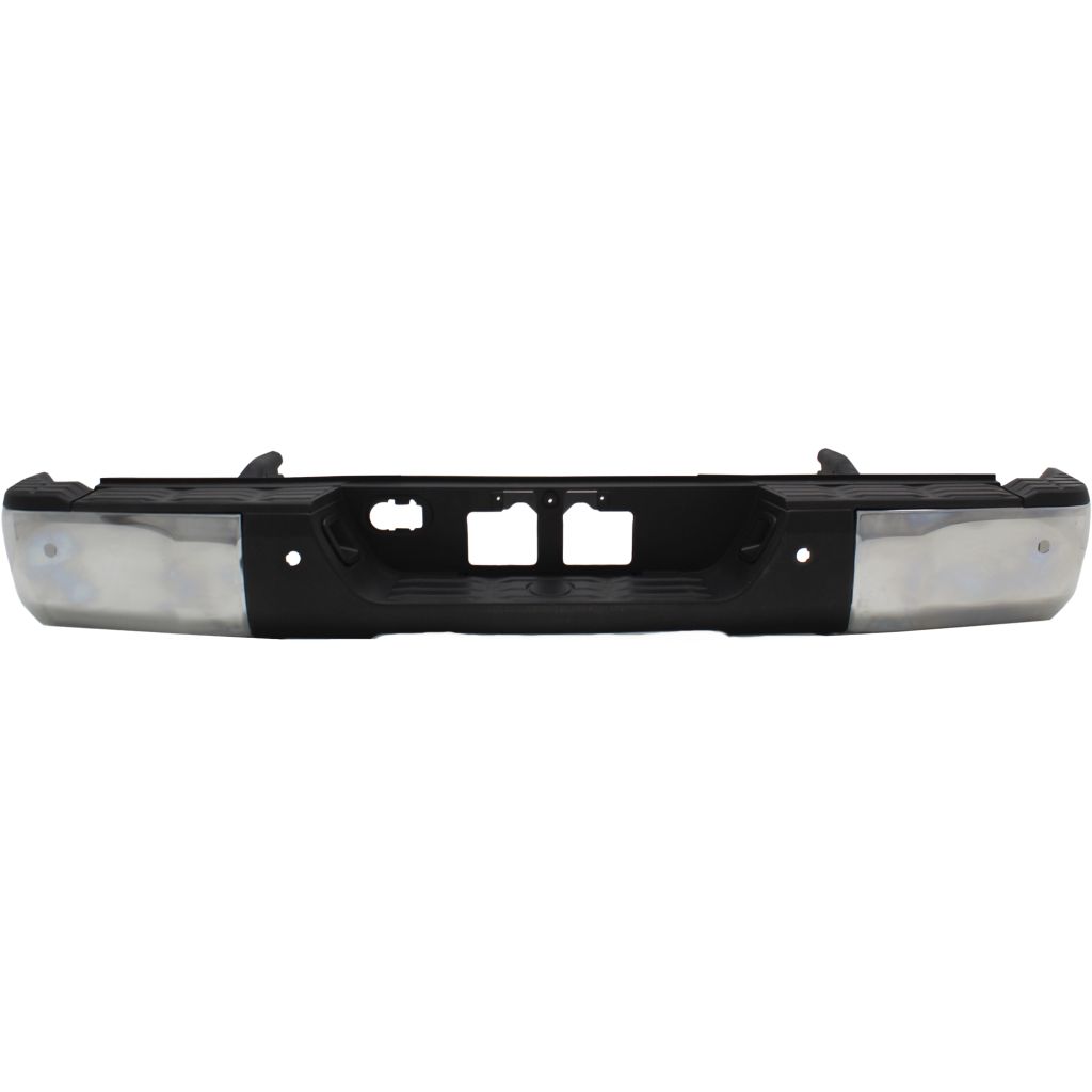 TOYOTA TUNDRA STEP BUMPER ASSEMBLY CHROME (W/ SENSOR)(WO/TOW HITCH)(STEEL END) OEM#520230C122-PFM 2014-2017 PL#TO1103120
