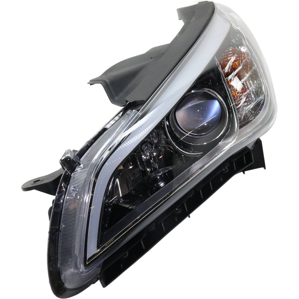 HYUNDAI SONATA HEAD LAMP ASSY LEFT (Driver Side) (HALOGEN W/DRL)(SE/ECO) OEM#92101C2050 2015-2017 PL#HY2502201