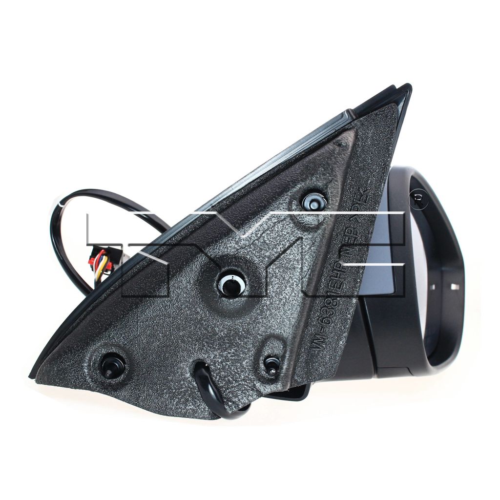VOLKSWAGEN JETTA HYBRID DOOR MIRROR ASSEMBLY LEFT (Driver Side) PWR/HTD/SIGNAL (WO/BLIND)(PTD CVR)(SOCKET 16 holes) OEM#5C7857507AD-PFM 2013-2016 PL#VW1320156