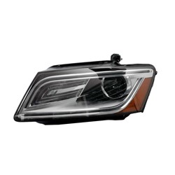 AUDI Q5 / SQ5 HEAD LAMP UNIT LEFT (Driver Side) (BI-XENON)(WO/CURVE LIGHTING) OEM#8R0941043B 2013-2017 PL#AU2502179
