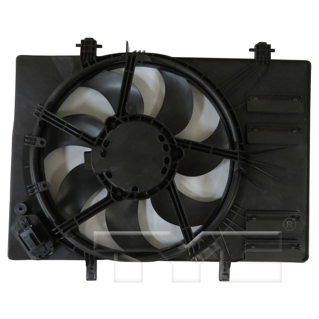 FORD TRUCKS & VANS ECOSPORT RADIATOR & A/C FAN ASSY (1.0L TURBO)(SINGLE FAN) OEM#H1BZ8C607K 2018-2021 PL#FO3115225