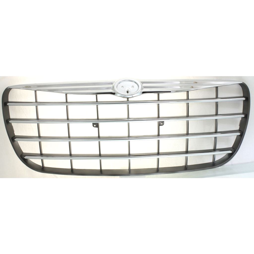 CHRYSLER SEBRING/SEDAN GRILLE CHROME/BLACK OEM#4805892AC 2004-2006 PL#CH1200286