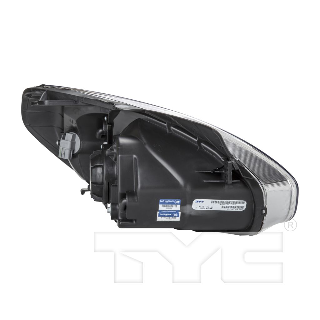 HYUNDAI ACCENT HATCHBACK HEAD LAMP ASSEMBLY LEFT (Driver Side) (HEAD/LAMP SOCKET 4HOLE/3PIN) OEM#921011E011 2007-2011 PL#HY2502144
