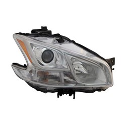 NISSAN(DATSUN) MAXIMA HEAD LAMP ASSEMBLY RIGHT (Passenger Side) (HID) (CLEAR LENS )**CAPA** OEM#260109N01A 2009-2014 PL#NI2503186C