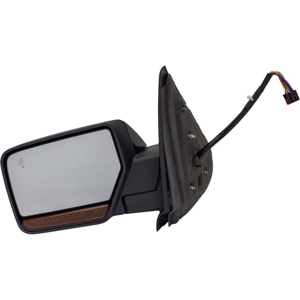 FORD TRUCKS & VANS EXPEDITION DOOR MIRROR LEFT (Driver Side) PWR/HTD/SIGNAL/PUDDL/MEMORY/P-FOLD (W/BSD)(WO/DIMMING)(PTM) OEM#FL1Z17683CAPTM-PFM 2015-2017 PL#FO1320506