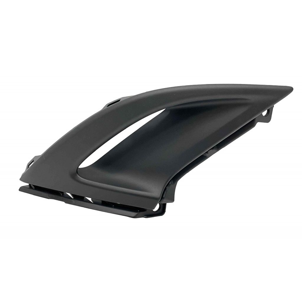HONDA ACCORD HYBRID FRONT BUMPER GRILLE OUTER INSERT RIGHT (Passenger Side) TXT-BLACK (AIR DUCT COVER) **CAPA** OEM#7114130AA00 2023-2025 PL#HO1039175C