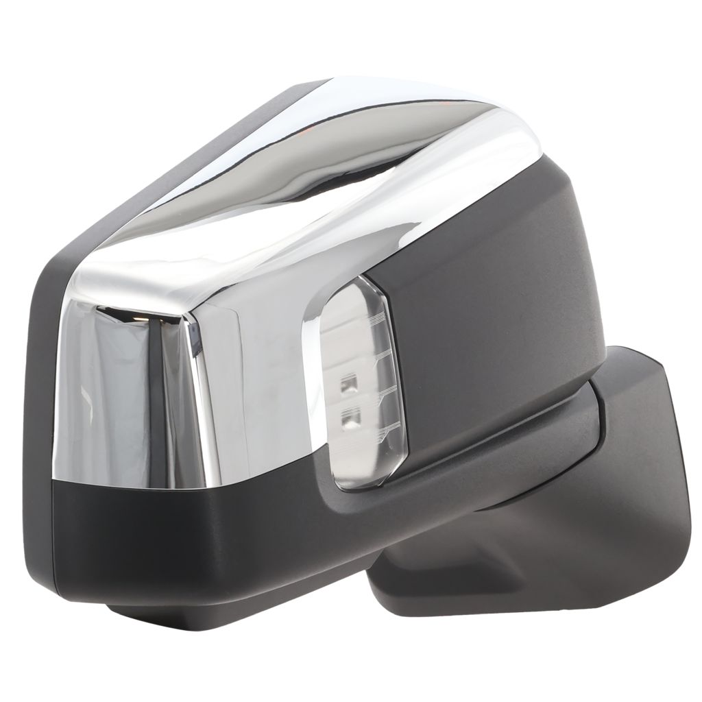 GM TRUCKS & VANS SIERRA/PU 1500 DOOR MIRROR RIGHT (Passenger Side) PWR/HTD/SIGNAL/PUDDLE LAMP/MEMORY/P-FOLD (W/BSD)(CHROME)(STD) OEM#84898865-PFM 2022-2023 PL#GM1321631