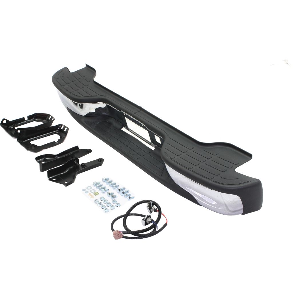 GM TRUCKS & VANS TAHOE (CHEVY) (NEW STYLE) STEP BUMPER ASSEMBLY CHROME OEM#GM1103103 2000-2006 PL#GM1103103