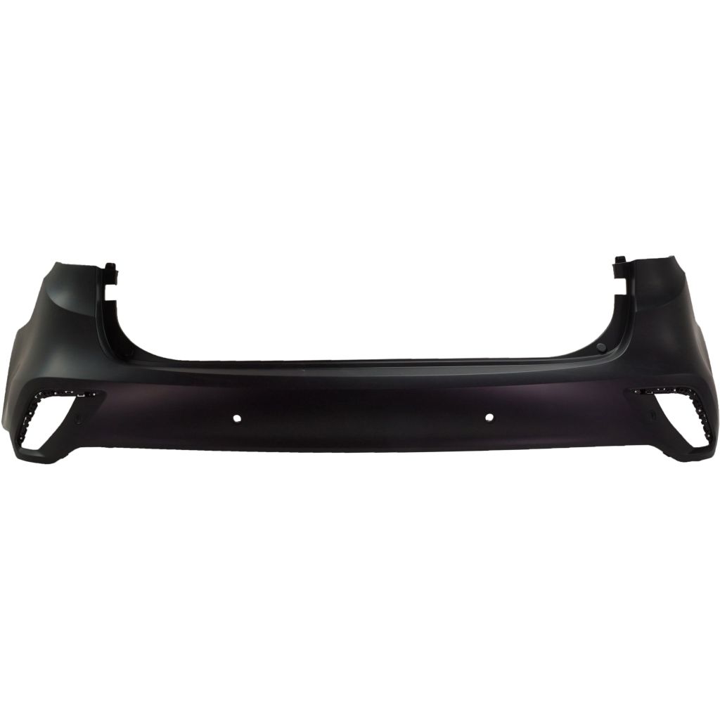 HYUNDAI SANTA FE /SANTA FE XL (3.3L) REAR BUMPER COVER PRIMED BLACK (W/SENSOR) OEM#86640B8510 2017-2019 PL#HY1100214