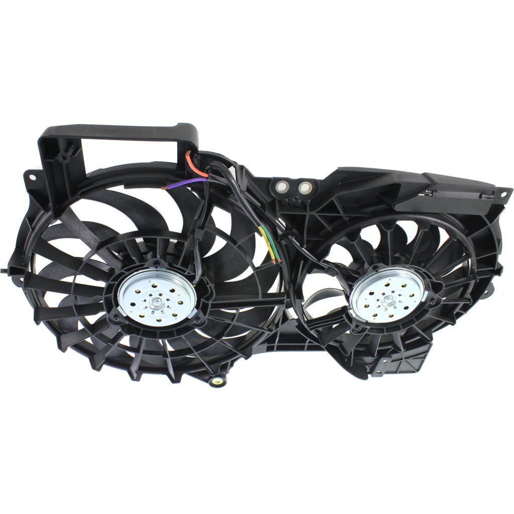 AUDI A6 SEDAN /WAGON RADIATOR & A/C FAN ASSEMBLY 3.0/3.2L (WO/MODULE) OEM#4F0121207A-PFM 2005-2011 PL#AU3115109