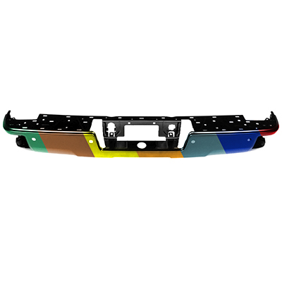 GM TRUCKS & VANS SILVERADO/PU 2500/3500 (CHEVY) STEP BMP FACE BAR BLACK (W/CORNER STEP W/SENSOR) OEM#23112252 2015-2019 PL#GM1102563