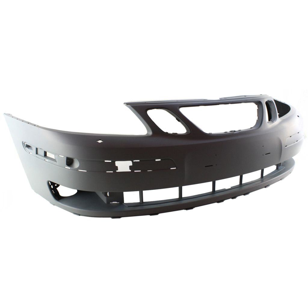 SAAB SAAB 9-3 (SEDAN)(CONVT ) FRONT BUMPER COVER PRM-L.GRAY (W/HEAD LAMP WASHER) OEM#32016140 2004-2007 PL#SB1000123