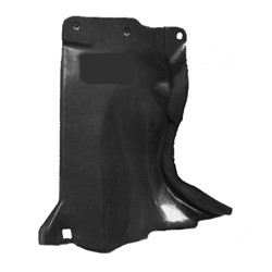 MAZDA MAZDA5 FRONT SPLASH SHIELD OUTER RIGHT (Passenger Side) (RR SECTION)(ENG CVR) OEM#BP4K56114D 2006-2010 PL#MA1228102