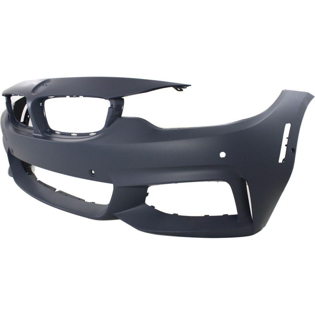 BMW BMW 4 (4DOORS/GRAN COUPE) FRONT BUMPER COVER PRIMED (W/M SPORT) WO/WASHER W/ PK SENSOR W/CAMERA OEM#51118061927 2015-2020 PL#BM1000338