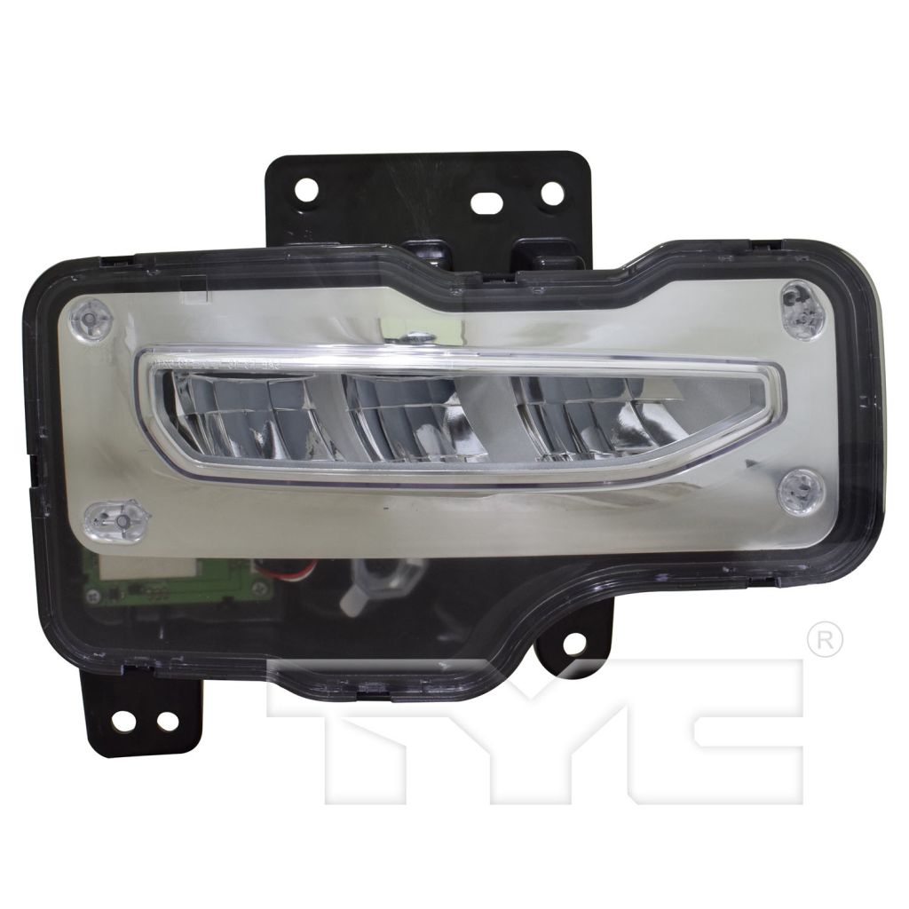 GM TRUCKS & VANS SIERRA/PU 1500 (19 OLD STYLE) FOG LAMP ASSEMBLY RIGHT (Passenger Side)**CAPA** OEM#23381984 2016-2019 PL#GM2593314C