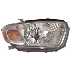 TOYOTA HIGHLANDER HEAD LAMP ASSEMBLY RIGHT (Passenger Side) ( USA)( EXC SPORT MDL)**CAPA** OEM#811100E090 2010 PL#TO2503201C
