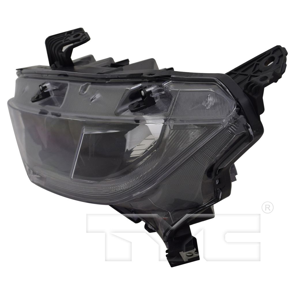 HONDA CIVIC COUPE HEAD LAMP ASSY LEFT (Driver Side) (HALOGEN)(BLACK BEZEL)**CAPA** OEM#33150TBAA31 2019-2021 PL#HO2502192C