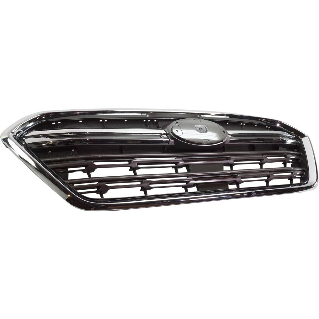 SUBARU OUTBACK GRILLE ASSY PTD-SILVER (WO/50th Edition)(W/CHROME TRIM) OEM#91121AL17B 2018-2019 PL#SU1200172